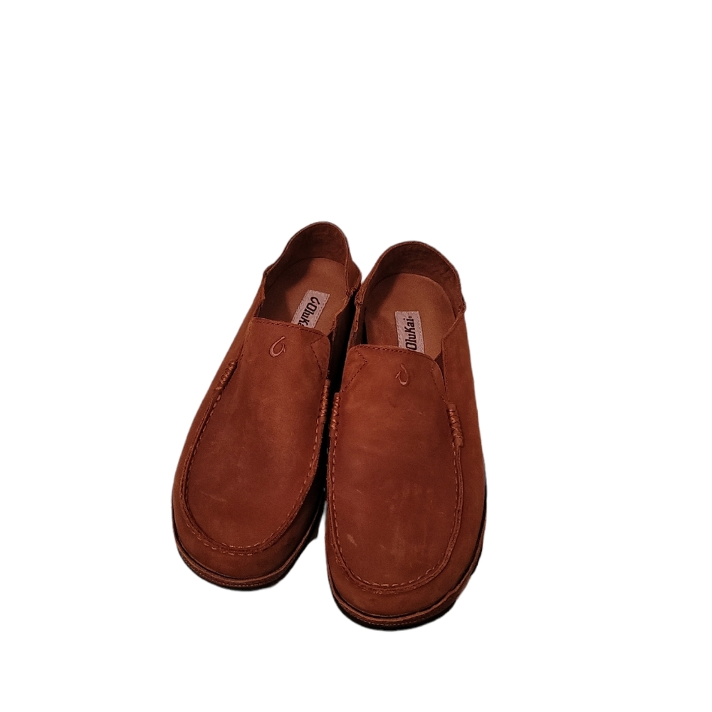 OluKai leather slip on shoe